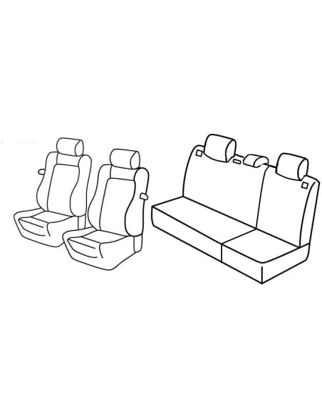 FOD.SUPERIOR NERO/BLU SU ORD. SEAT IBIZA 3P 02 in poi 09