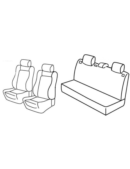 FOD.SUPERIOR NERO/BLU SU ORD. SEAT IBIZA 5P 02 in poi 09