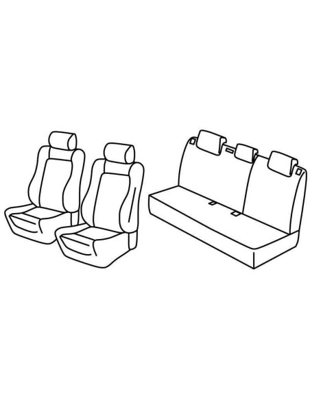 FOD.SUPERIOR BEIGE SU ORD. SEAT LEON 5P 13 in poi