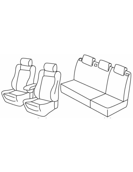 FOD.SUPERIOR GRIG/NER SU ORD. SEAT IBIZA 5P 08 in poi