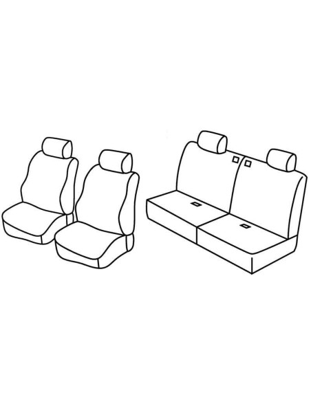 FOD.SUPERIOR NER/GRIG SU ORD. SUZUKI JIMNY 3P 98 in poi