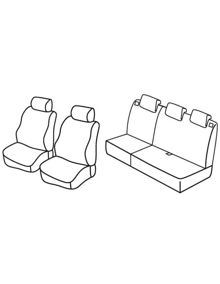 FOD.SUPERIOR BEIGE SU ORD. SUZUKI SPLASH 08 in poi