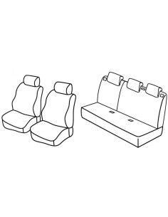 FOD.SUPERIOR NERO/BLU SU ORD. SUZUKI SWIFT 5P 06 in poi 1