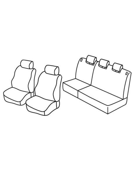 FOD.SUPERIOR NER/GRIG SU ORD. TOYOTA YARIS 5P 06 in poi 1