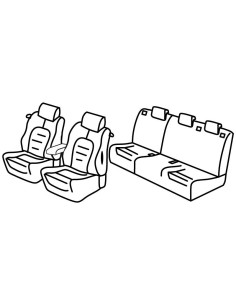 FOD.SUPERIOR GRIG/NER ALFA ROMEO MITO 08 in poi