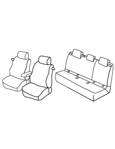 FOD.SUPERIOR BEIGE SU ORD. AUDI A3 3P 12 in poi