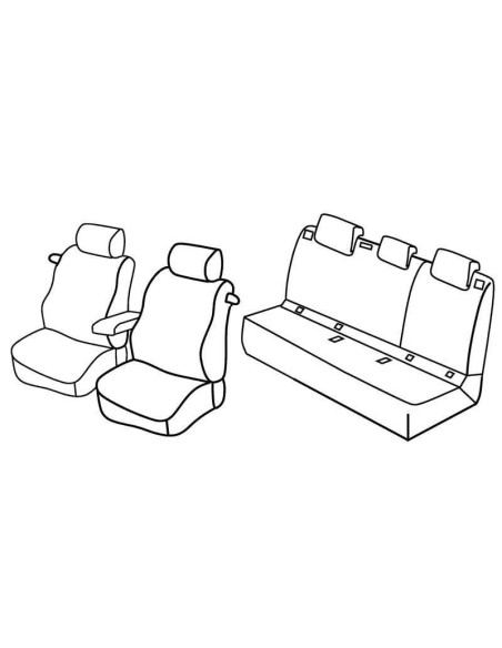 FOD.SUPERIOR BEIGE SU ORD. AUDI A3 3P 12 in poi