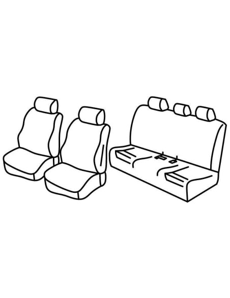 FOD.SUPERIOR NER/GRIG SU ORD. BMW SERIE 3 (F30) 4P