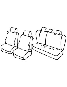 FOD.SUPERIOR BEIGE SU ORD. BMW SERIE 1 3P 07 in poi 12