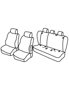 FOD.SUPERIOR BEIGE SU ORD. BMW SERIE 1 5P 04 in poi 11