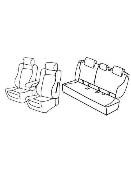 FOD.SUPERIOR NER/GRIG SU ORD. BMW SERIE 1 5P 11 in poi