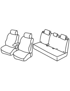 FOD.SUPERIOR BEIGE SU ORD. CITROEN C4 5P 10 in poi