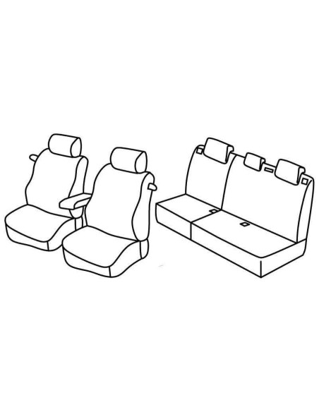 FOD.SUPERIOR NER/GRIG SU ORD. CITROEN C4 3P 05 in poi 10