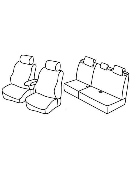 FOD.SUPERIOR BEIGE SU ORD. CITROEN C4 5P 05 in poi 10