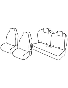 FOD.SUPERIOR NER/GRIG SU ORD. CITROEN C1 5P 14 in poi