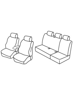FOD.SUPERIOR GRIG/NER SU ORD. FIAT DOBL 5P 00 in poi 09