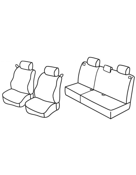 FOD.SUPERIOR NER/GRIG SU ORD. FORD FOCUS 3P 99 in poi 05