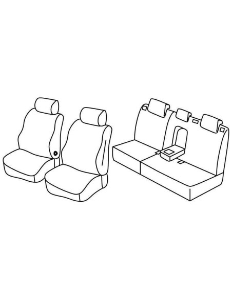 FOD.SUPERIOR NER/GRIG SU ORD. FORD KUGA 08 in poi