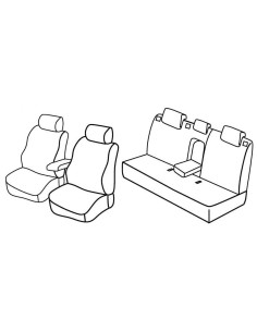 FOD.SUPERIOR NERO/BLU SU ORD. HYUNDAI I30 CW 08 in poi 12