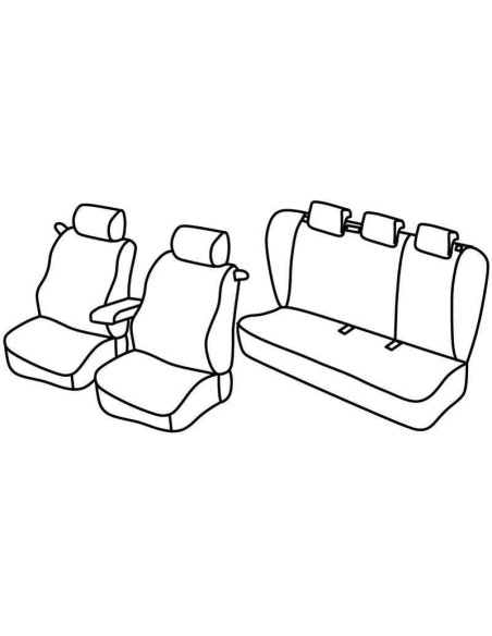 FOD.SUPERIOR NER/GRIG SU ORD. KIA PRO CEE D 3P 08 in poi