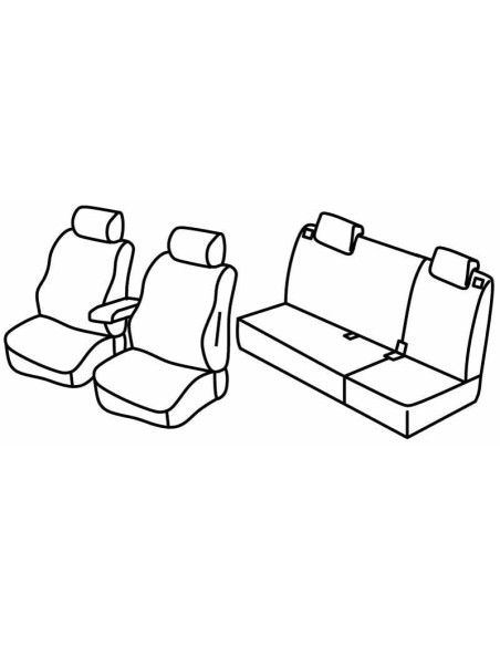 FOD.SUPERIOR NERO/BLU SU ORD. KIA CEE D 5P 12 in poi