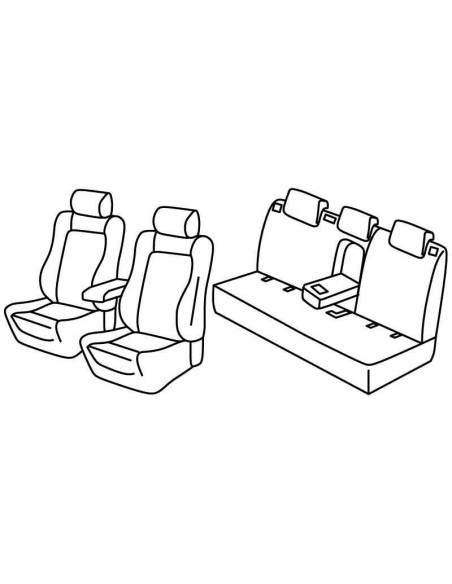 FOD.SUPERIOR NERO/BLU SU ORD. KIA CEED 5P 18 in poi