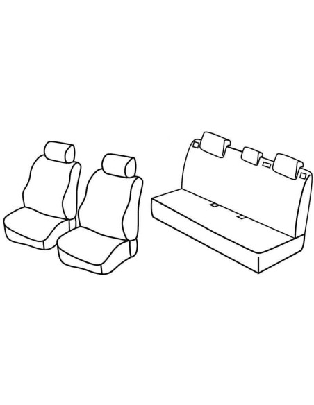 FOD.SUPERIOR BEIGE SU ORD. MAZDA 2 5P 07 in poi 15