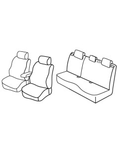 FOD.SUPERIOR GRIG/NER SU ORD. MAZDA 3 5P 09 in poi 13