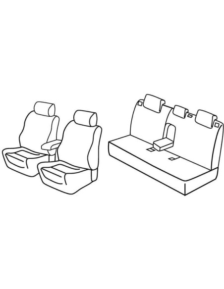 FOD.SUPERIOR GRIG/NER SU ORD. MAZDA 3 5P 14 in poi
