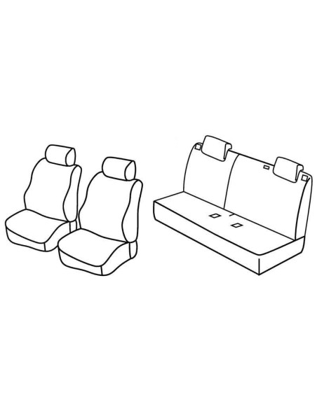 FOD.SUPERIOR GRIG/NER SU ORD. NISSAN NOTE 13 in poi