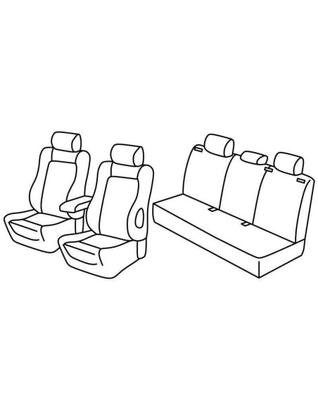 FOD.SUPERIOR BEIGE SU ORD. OPEL ASTRA H 5P 04 in poi 09