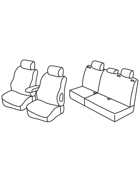 FOD.SUPERIOR NER/ROSS SU ORD. OPEL ASTRA H SW 04 in poi 1