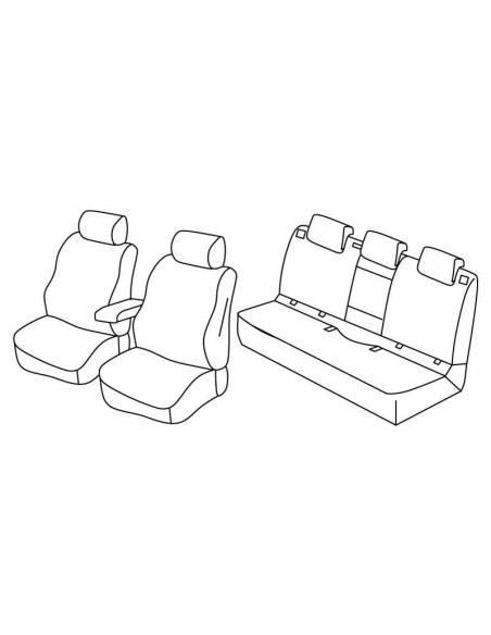 FOD.SUPERIOR GRIG/NER SU ORD. OPEL ASTRA K SPORTS