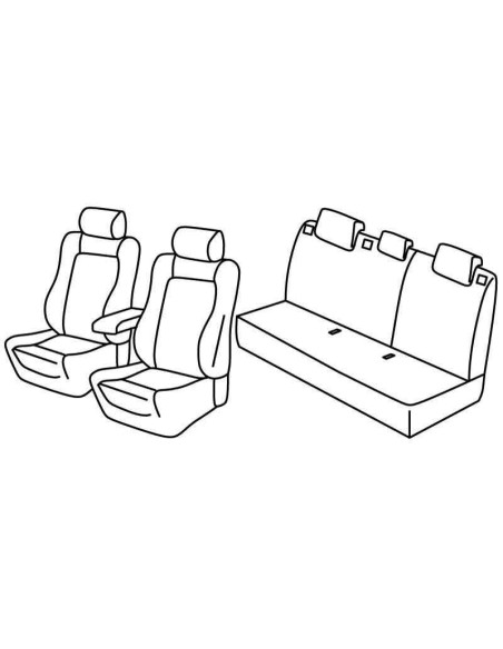 FOD.SUPERIOR NER/ROSS SU ORD. OPEL CROSSLAND X 17 in poi