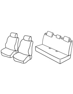 FOD.SUPERIOR NER/GRIG SU ORD. PEUGEOT 207/207+ 5P
