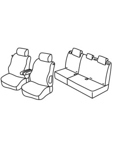 FOD.SUPERIOR NOCCIOLA SU ORD. PEUGEOT 307 3P 01 in poi 07