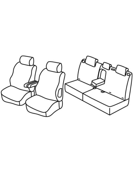 FOD.SUPERIOR GRIG/NER SU ORD. PEUGEOT 307 5P 01 in poi 07