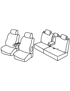 FOD.SUPERIOR NOCCIOLA SU ORD. PEUGEOT 307 5P 01 in poi 07