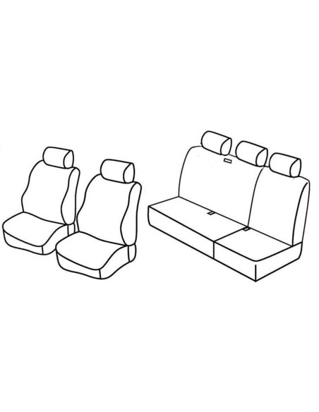 FOD.SUPERIOR NERO/BLU SU ORD. RENAULT KANGOO 5P 97