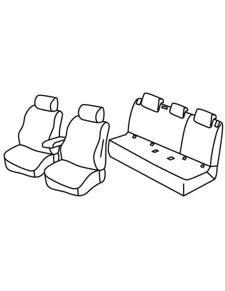 FOD.SUPERIOR BEIGE SU ORD. SKODA SCALA 5P 19 in poi