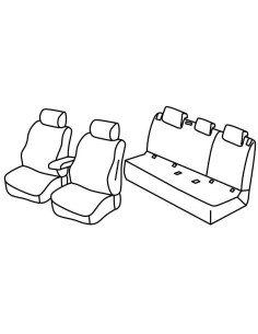 FOD.SUPERIOR GRIG/NER SU ORD. SKODA SCALA 5P 19 in poi
