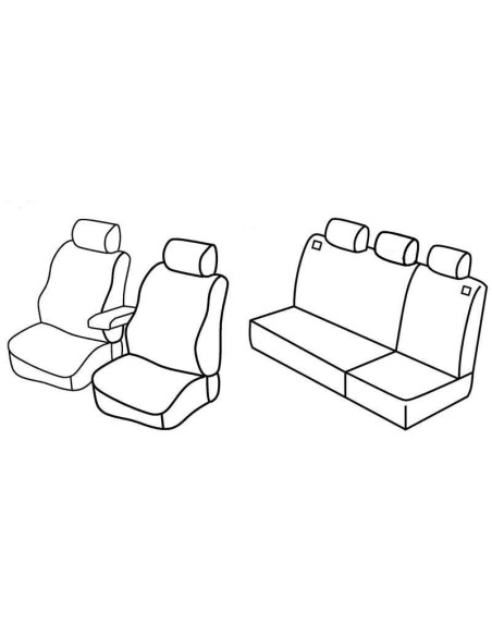 FOD.SUPERIOR BEIGE SU ORD. VW GOLF IV 5P 97 in poi 03