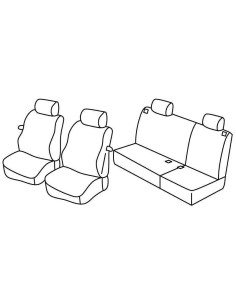 FOD.SUPERIOR NER/ROSS SU ORD. VW POLO 3P 01 in poi 09
