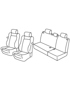 FOD.SUPERIOR GRIG/NER SU ORD. VW POLO 3P 01 in poi 09
