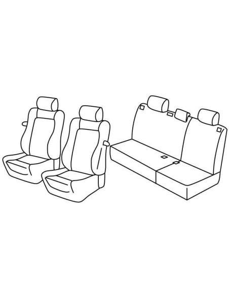FOD.SUPERIOR NER/ROSS SU ORD. VW POLO 3P 01 in poi 09