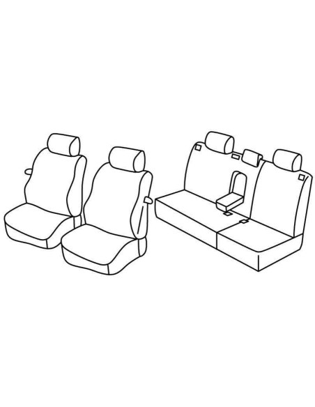 FOD.SUPERIOR NER/ROSS SU ORD. VW POLO 3P 01 in poi 09