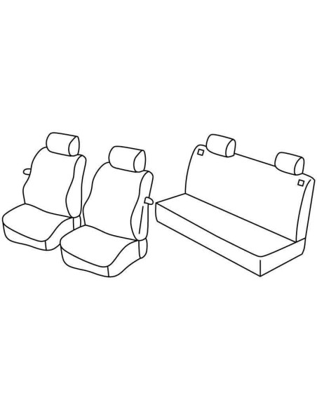 FOD.SUPERIOR GRIG/NER SU ORD. VW POLO 3P 01 in poi 09