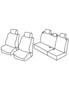 FOD.SUPERIOR NER/GRIG SU ORD. VW POLO 5P 01 in poi 09
