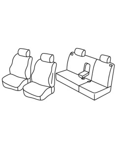 FOD.SUPERIOR GRIG/NER SU ORD. VW POLO 5P 01 in poi 09