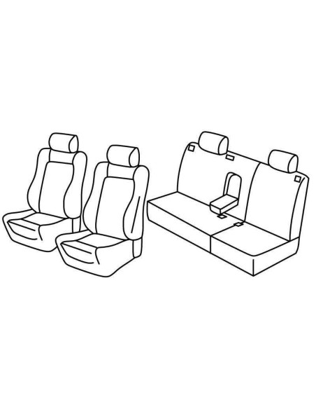 FOD.SUPERIOR BEIGE SU ORD. VW POLO 5P 01 in poi 09